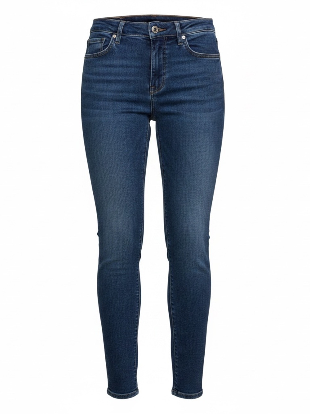 J Brand Mid Rise Rail Skinny Jeans Women’s 27 Atlantis Dark Wash Stretch Denim